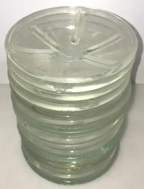 Fisher SpeedyVap 90mm Ribbed Watch Glass Beaker Cover for Vapor Control