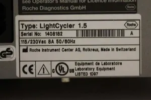 Roche LightCycler 1.5 Real-Time PCR System with LC Carousel 2.0 Centrifuge, 5 of 5