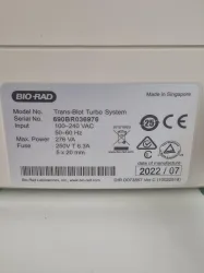 Bio-Rad Trans-Blot Turbo 690BR Rapid Protein Transfer System, 9 of 9