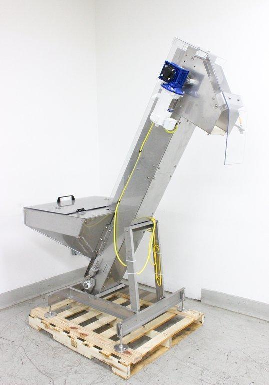 Shibuya Hoppmann EP04/06 Elevating Prefeeder with 4-6 cu.ft Stainless Steel Hopper and AC Motor