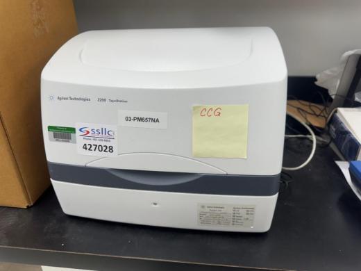 Agilent 2200 TapeStation Automated Electrophoresis System for Nucleic Acid QC-cover