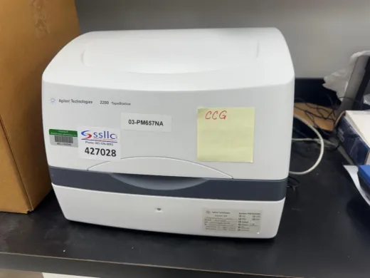 Agilent 2200 TapeStation Automated Electrophoresis System for Nucleic Acid QC, Agilent Laboratory equipment
