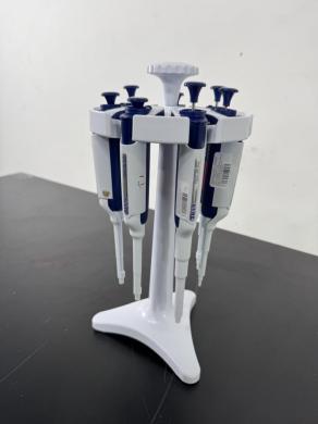 Rainin Pipet-Lite XLS Single Channel Manual Pipettes with Stand (Set of 7)-cover