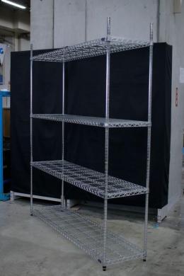Iris Ohyama Metal Storage Rack Model 4645, W180×D47×H212cm-cover