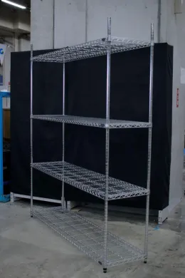 Iris Ohyama Metal Storage Rack Model 4645, W180×D47×H212cm