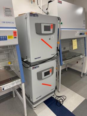 Eppendorf CellExpert Double Stack Incubator Shaker Model 6731 for Cell Culture-cover