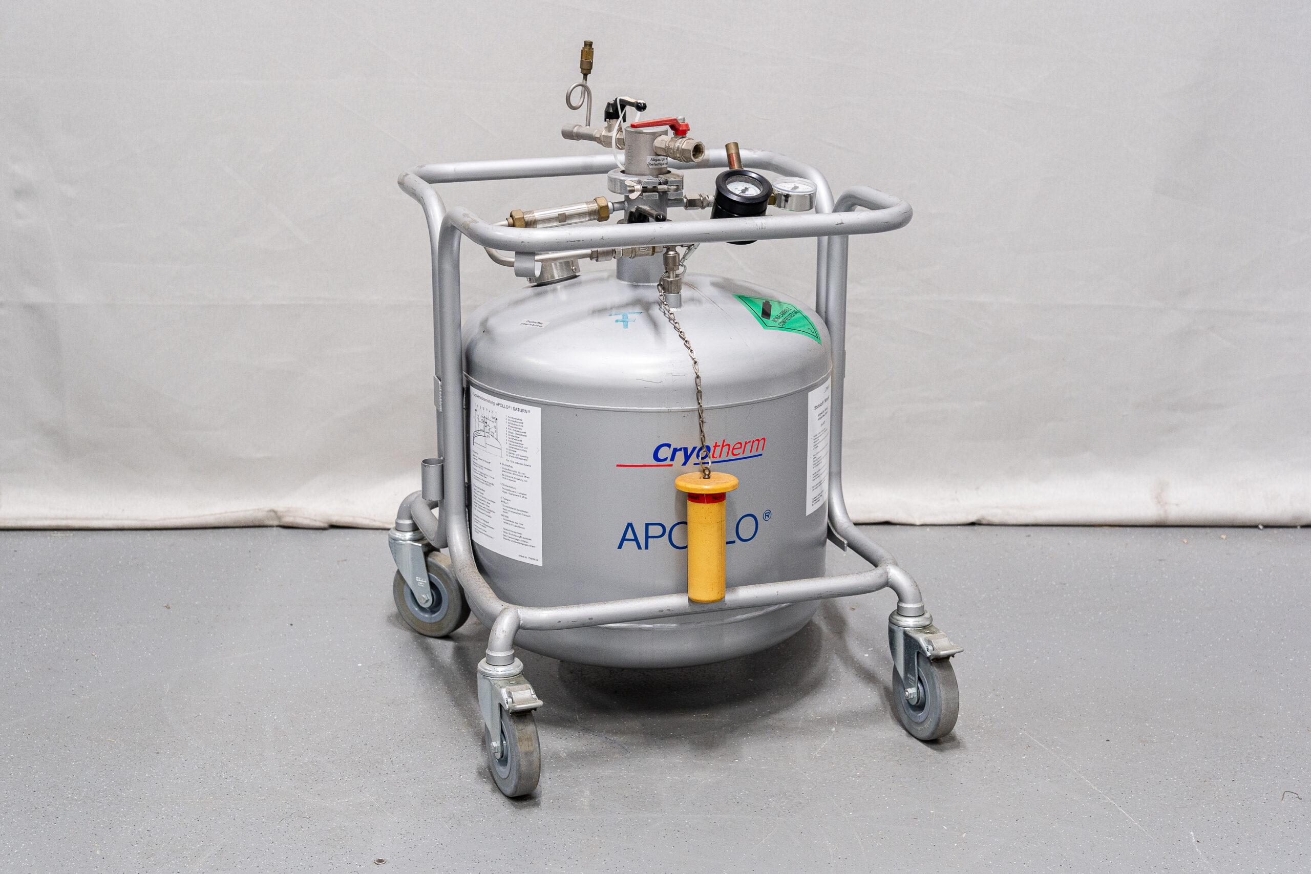 Messer Apollo 50 Dewar Liquid Nitrogen Storage Tank for Laboratory Use