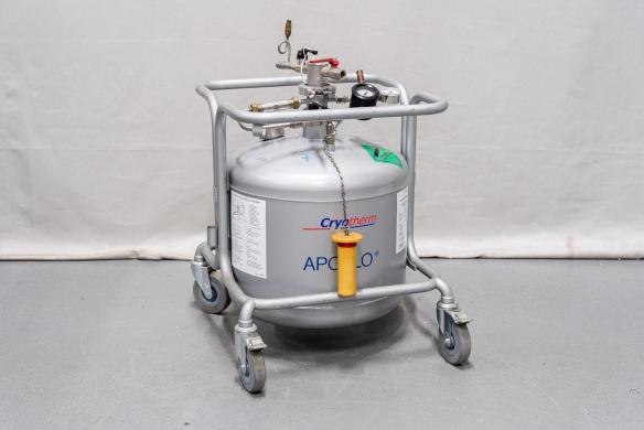 Messer Apollo 50 Dewar Liquid Nitrogen Storage Tank for Laboratory Use-cover