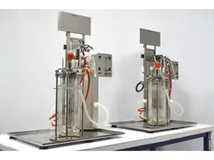 Infors HT Labfors 5 Benchtop Bioreactor System, Three-Fold, Jacketed 3.6 L Vessels, 18 of 56