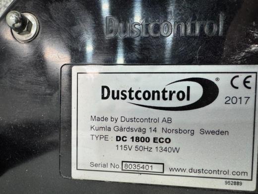 Dustcontrol DC 1800 Eco Mobile Industrial Dust Extractor-cover
