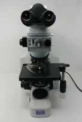 Nikon Eclipse E400 Compound Microscope with Dual Head Bridge and Oil Immersion Objective, 3 of 9