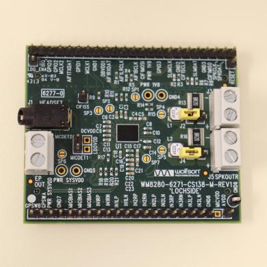 Wolfson Microelectronics WM8280-6271-CS138-M-Rev1 Audio Codec Development Board-cover