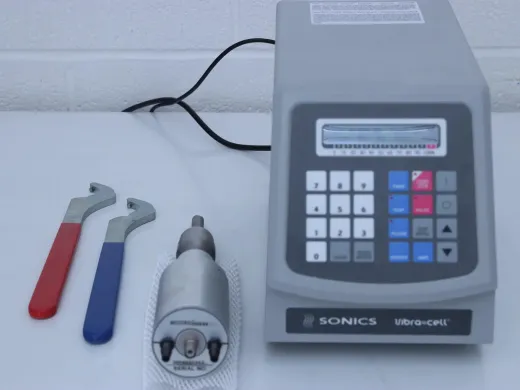 SONICS Vibra Cell VCX750 Ultrasonic Processor with Digital Timer and Temperature Control
