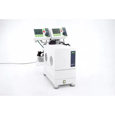Büchi V-700 Chemically Resistant PTFE Diaphragm Vacuum Pump with Dual V-850 Units