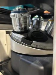 Carl Zeiss Axiovert 200M Inverted Trinocular Fluorescence Microscope with Motorized Stage, 2 of 4