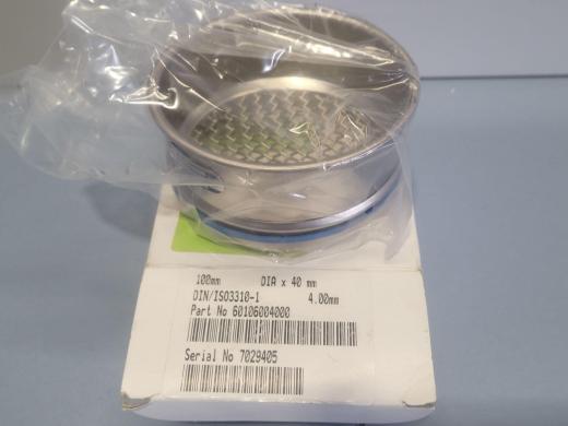 RETSCH stainless steel test sieve 100x40mm - 4mm-cover