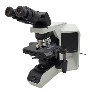 Olympus BX43 Clinical Microscope with Tilting Head and 100x Oil Objective-cover