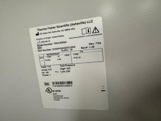 Thermo Fisher Scientific TSX2305SA Laboratory Refrigerator with Precise Temperature Control-cover