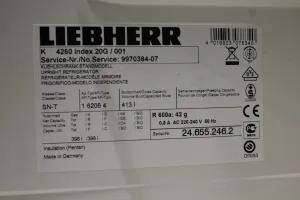 Liebherr K 4260 Laboratory Refrigerator for Biomedical Sample Storage, 3 of 3