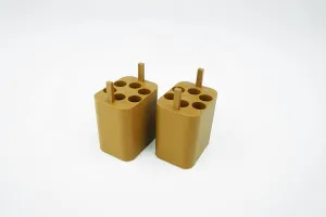 Thermo 4 × 15 mL Conical Tube Adapters 75003678 for 120 × 17 mm Bioshield Rotor 75003621, 2 of 3