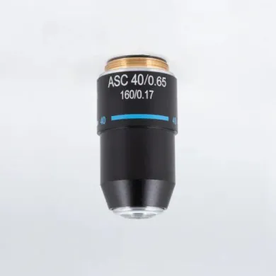 MOTIC Achromatic Super Contrast Microscope Objective ASC 40X/0.65/S with 0.45mm Working Distance