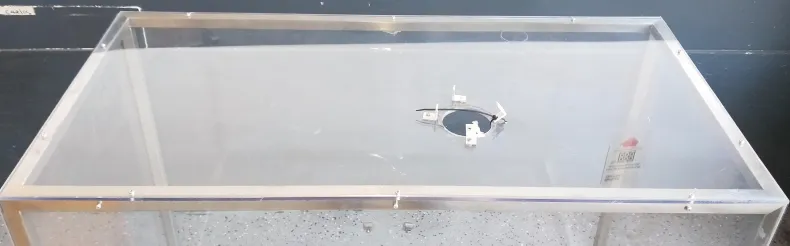 Benchtop Plexiglass PCR Hood and Balance Enclosure for Spill and Draft Protection