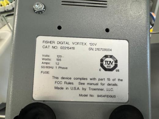 Fisherbrand Digital Vortex Mixer for Precise Sample Mixing-cover