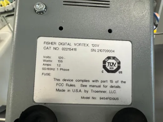 Fisherbrand Digital Vortex Mixer for Precise Sample Mixing