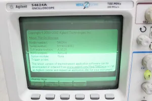 Agilent 54624A 4-Channel 100 MHz Digital Storage Oscilloscope, 6 of 7