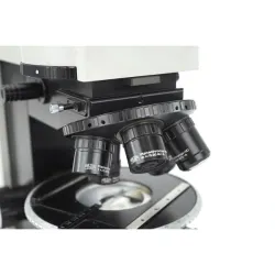 Carl Zeiss Jena Jenavert Trinocular Fluorescence Microscope 5x-100x, 9 of 11