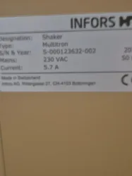 Infors HT Multitron Incubator Shaker with Precise Temperature and Humidity Control, 17 of 21