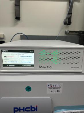 Sartorius Incucyte SX5 Live Cell Imager with PHCbi MCO230AICUVLPA CO2 Incubator-cover