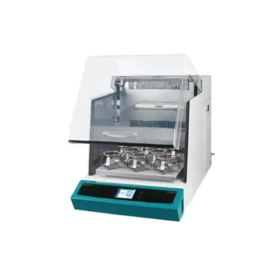 Lab Companion IST-4075 Refrigerated Incubator Shaker with Temperature Control and 500 rpm Shaking Speed