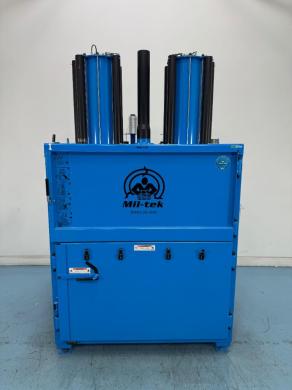 Mil-Tek 2509 Hydraulic Industrial Baler and Compactor for Recycling Waste-cover