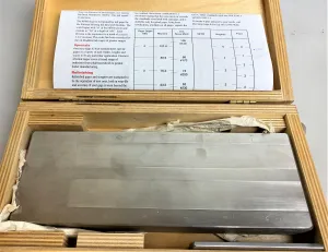 Precision Gage & Tool 6252 Fineness of Grind Gauge, 0-50 Micron Range, 2 of 11