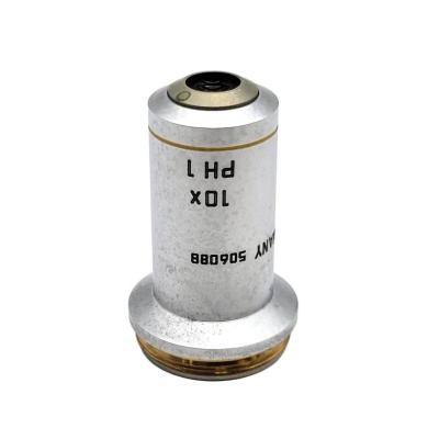 Leica N Plan 10x/0.25 PH1 Phase Contrast Microscope Objective 506088-cover