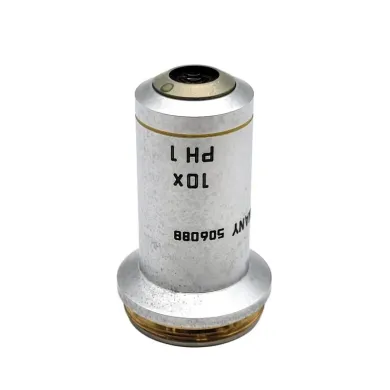 Leica N Plan 10x/0.25 PH1 Phase Contrast Microscope Objective 506088