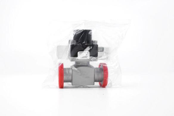 Pneumatic Vacuum Isolation Valve NW25 ISO-KF Inline Ports, Viton, CVNL-K2-NCZZ-T4M-cover