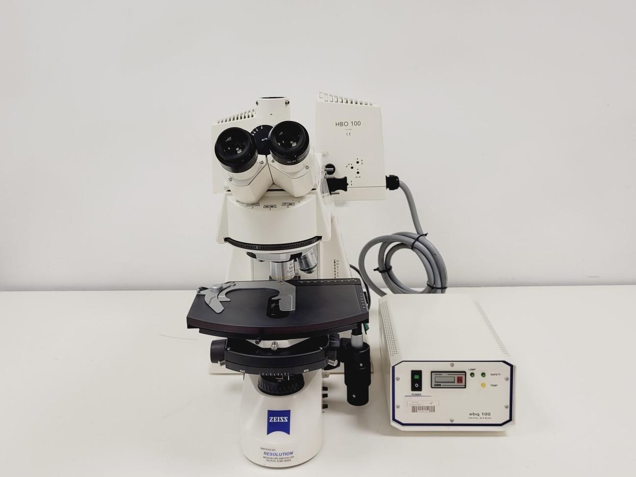 Zeiss Axioskop 2 MAT with Objectives and Power Supply