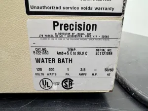 Thermo Scientific Precision Water Bath for Laboratory Temperature Control, 4 of 4