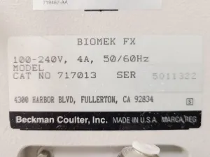 Beckman Coulter Biomek FX Automated Liquid Handling Robot, 8 of 43
