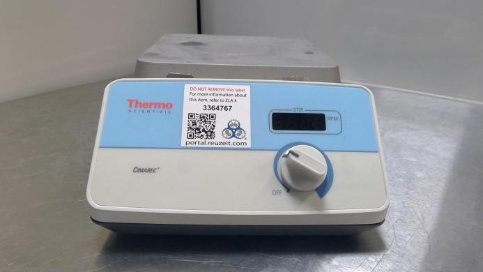 Thermo Scientific Cimarec S88857104 Magnetic Stirrer with 4x4 in Ceramic Plate and Temperature Control-cover