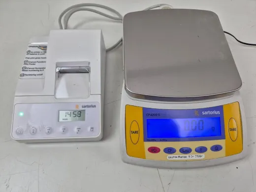 Sartorius Tare CP4202S Top Loading Balance with YDP20-OCE Printer