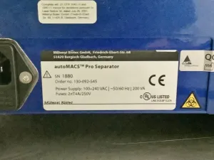 Miltenyi Biotec autoMACS Pro Automated Magnetic Cell Separator, 13 of 13