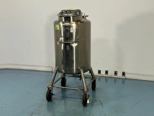 Walker 65 Gallon Stainless Steel Mixing Tank for Laboratory and Bioprocessing Applications