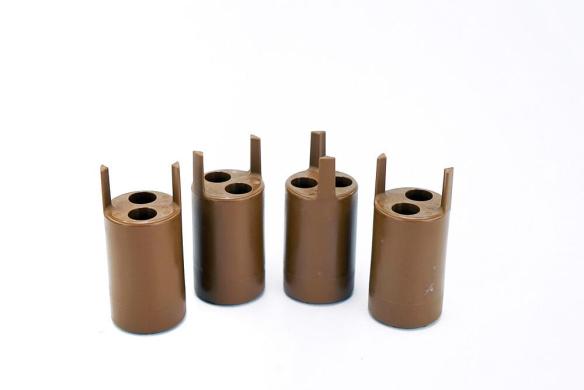 Thermo Scientific 11 mL IVF / 15 mL Falcon Tube Adapter Set 75005737, 4-Piece, for TX-150 Rotor-cover