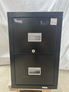 FireKing PATRIOT 2-Drawer File Cabinet Excellent Condition USA