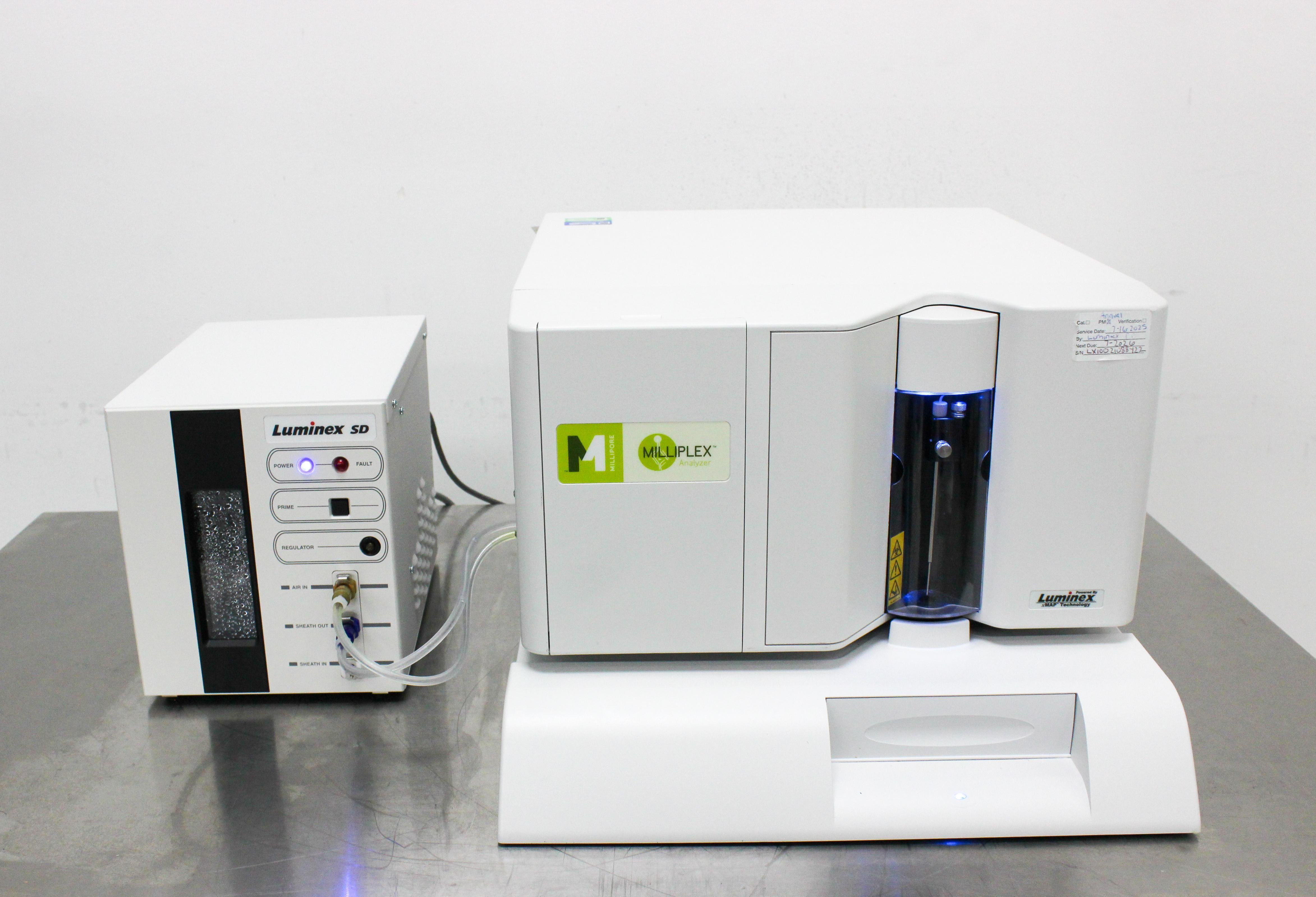 Luminex LX200 Multiplex Bioassay Analyzer with xMAP Flow Cytometry and 96-Well Plate Capability