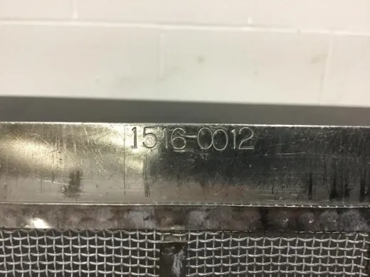 Fitzmill 1516 0012 Stainless Steel Milling Screen for Laboratory Size Reduction