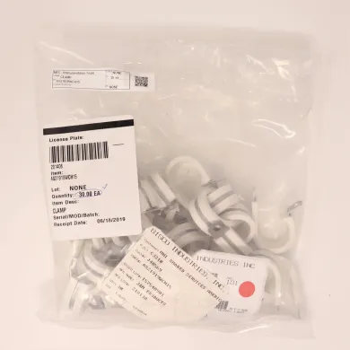 30-Pack JM Clamp AS21919WCH15 for Laboratory and Surgical Instrumentation